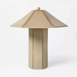 Double Ceramic‎ Table Lamp Tan  – Threshold Studio McGee, Target Spring 2026